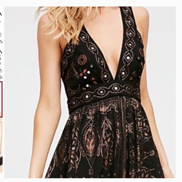 Free People Starlight Metallic Maxi Dress - Picture 3 of 11